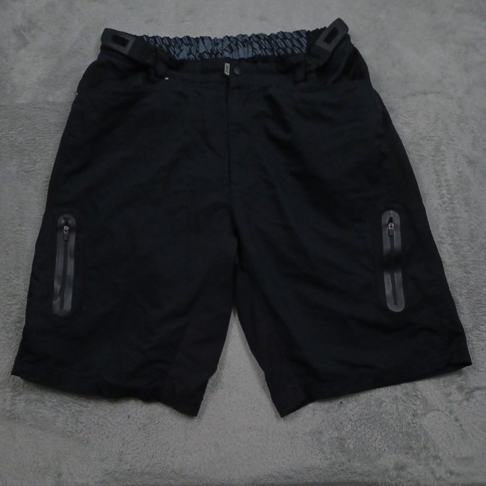 Zoic Shorts Mens XXL Black Pockets Biking Cycling‎ Outdoor Casual